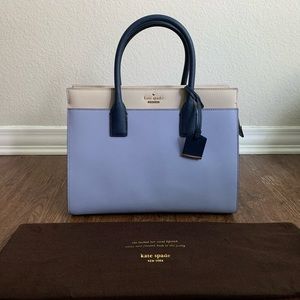 Kate Spade Cameron Satchel in tricolor